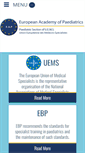 Mobile Screenshot of eapaediatrics.eu